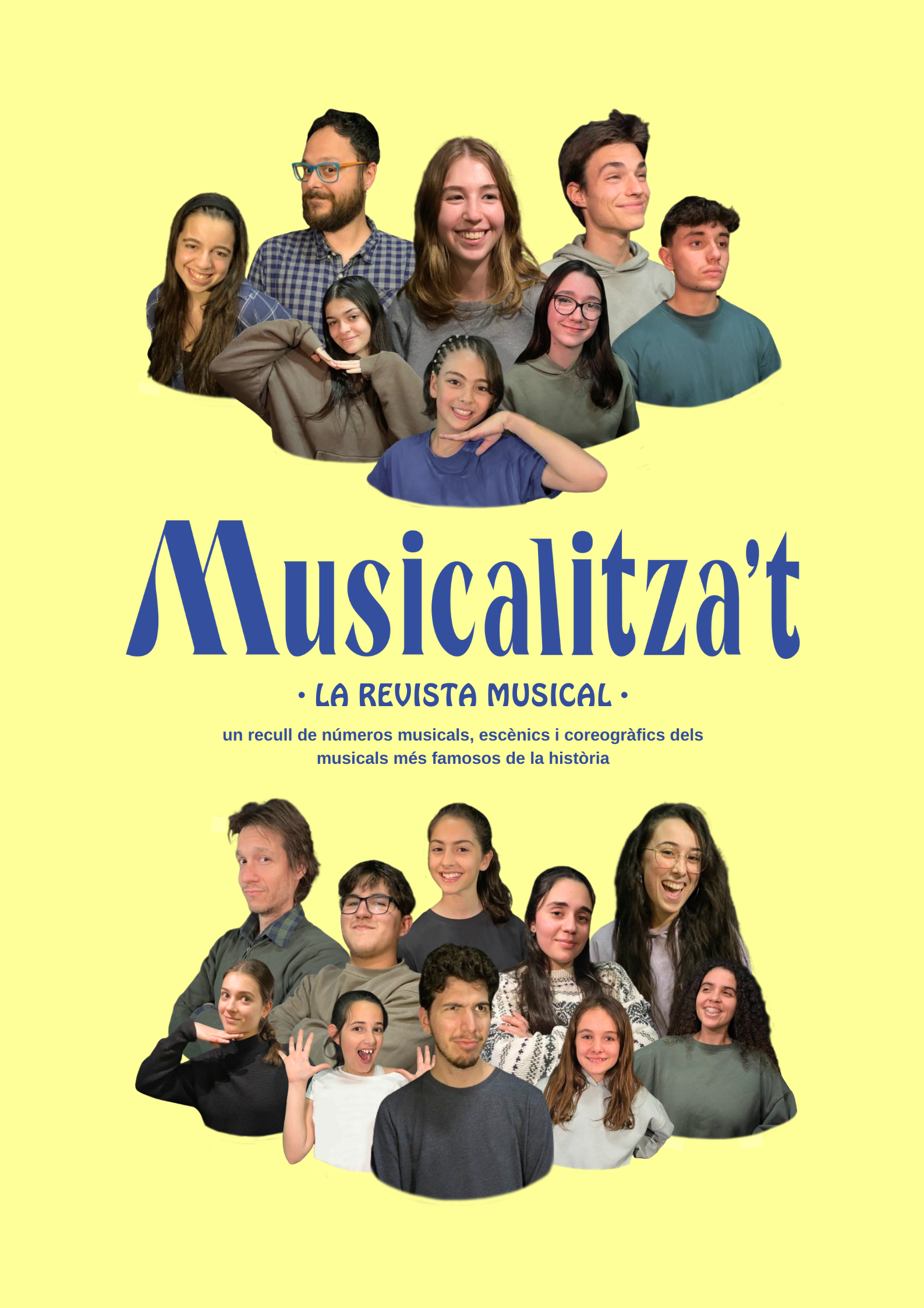 Cartell 1 de l'obra musical Musicalitza't abril 2024