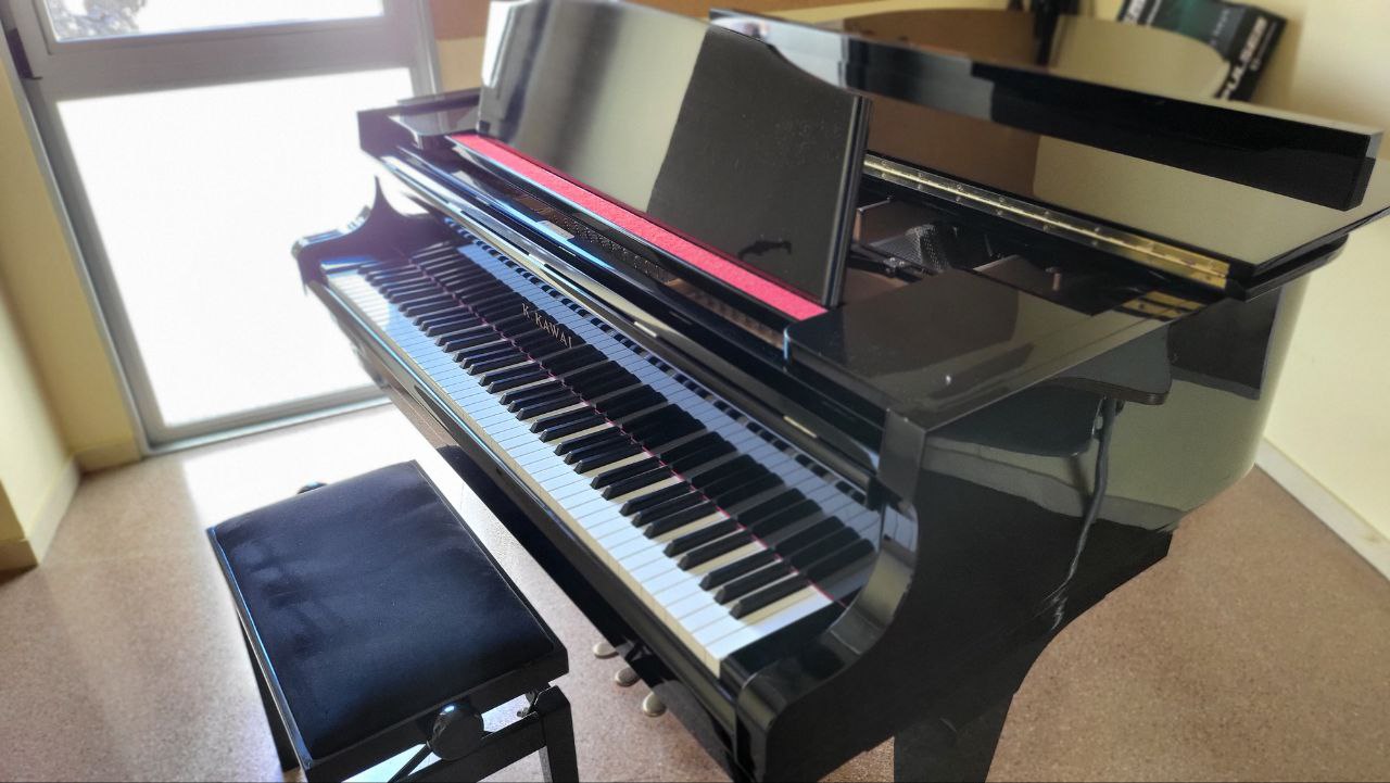 Aula de piano de l'Escola Municipal de Música