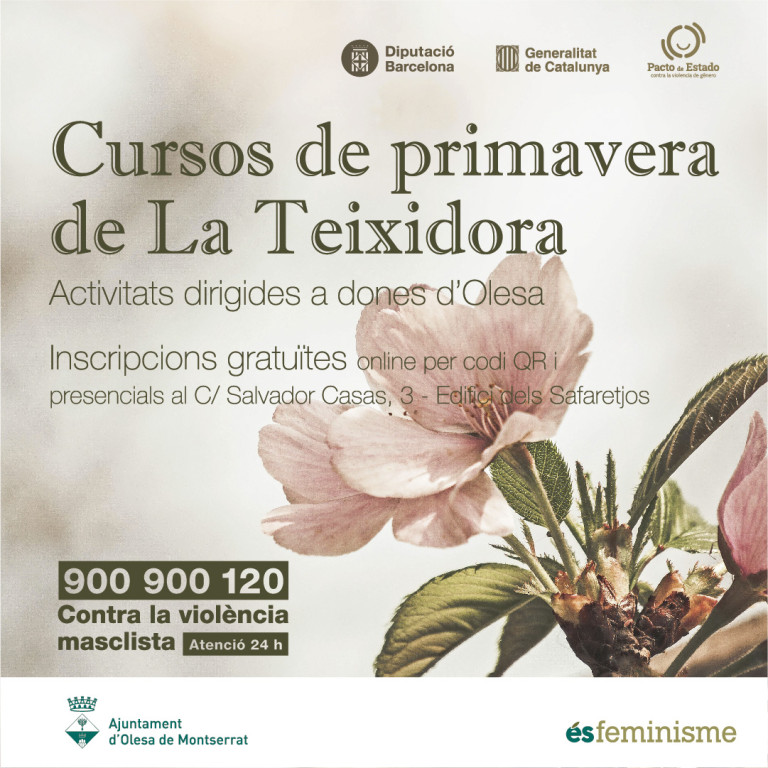 Cursos de primavera 2023 de La Teixidora