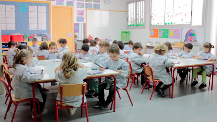 Escola Daina Isard Cooperativa d'Ensenyament. Aula d'infantil.