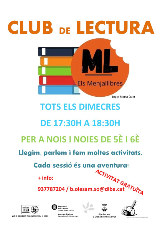 Club de lectura Menjallibres