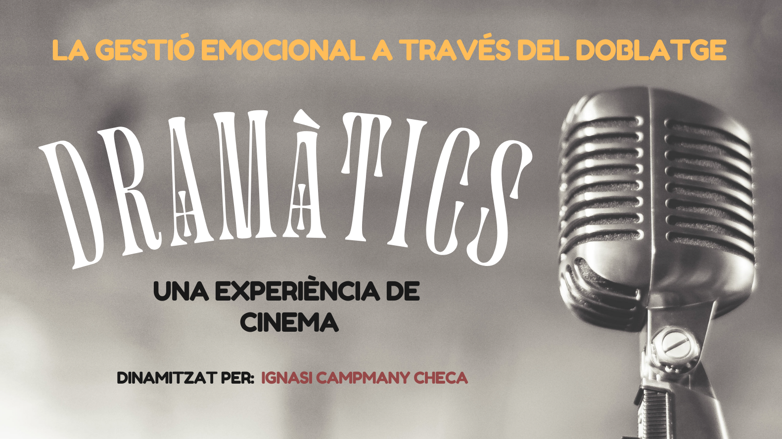 Cartell Dramàtics per al destacat
