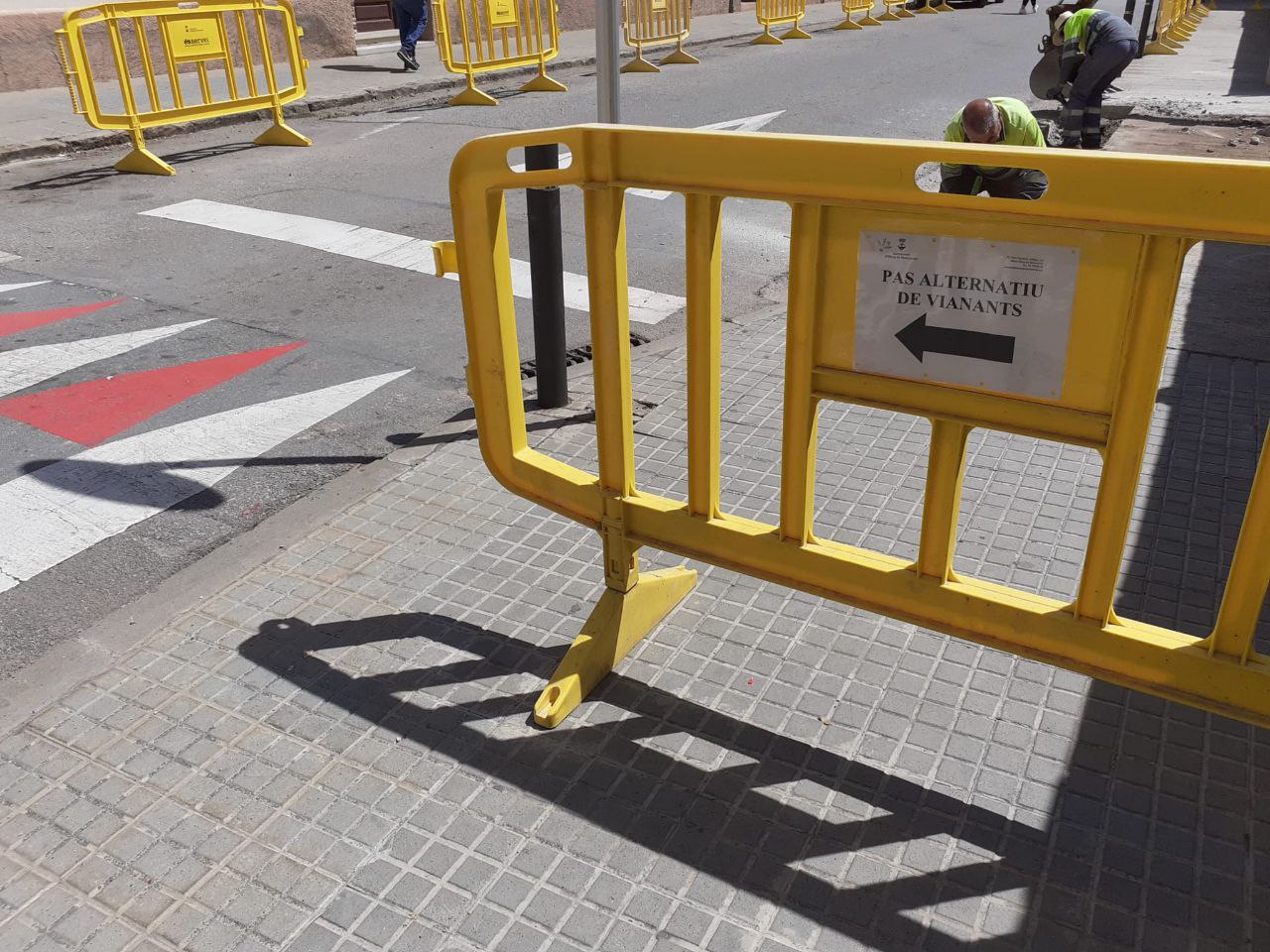 Adequació del nou solar de l'Eixample com a espai de lleure