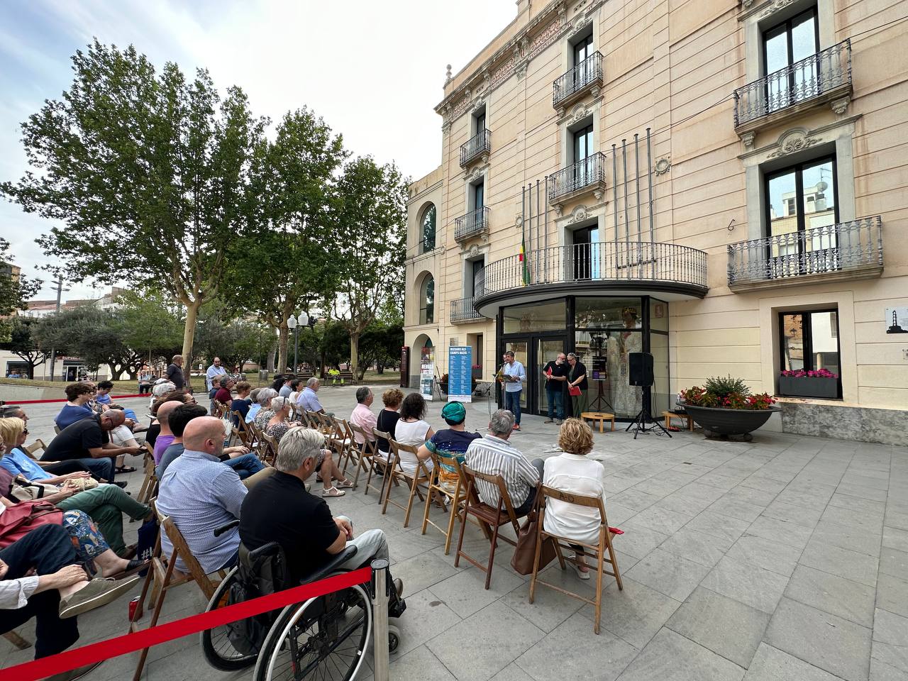 Acte d'homenatge a les tres noves víctimes olesanes dels camps nazis