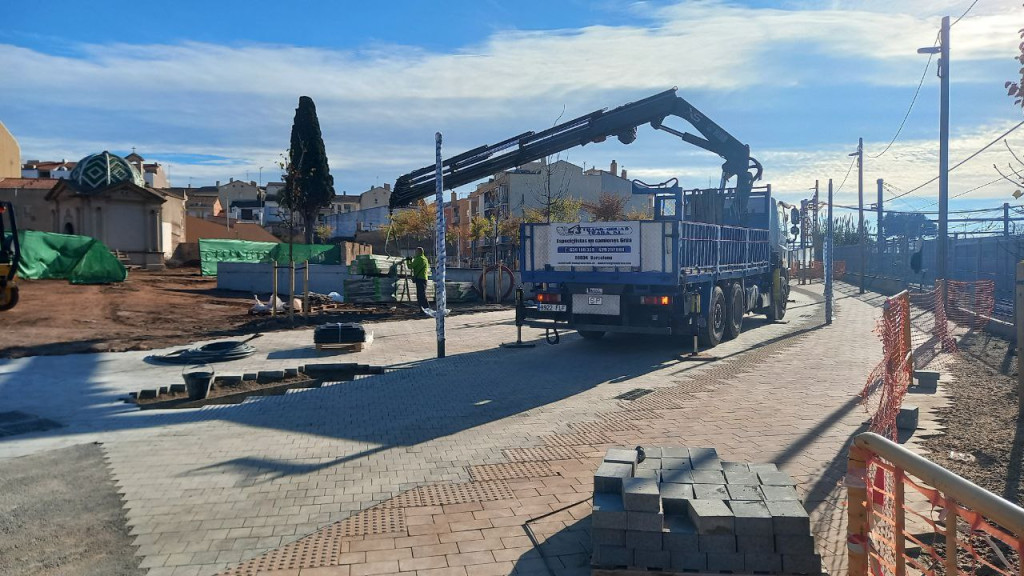 Obres d'adequació entorn Cementiri Vell