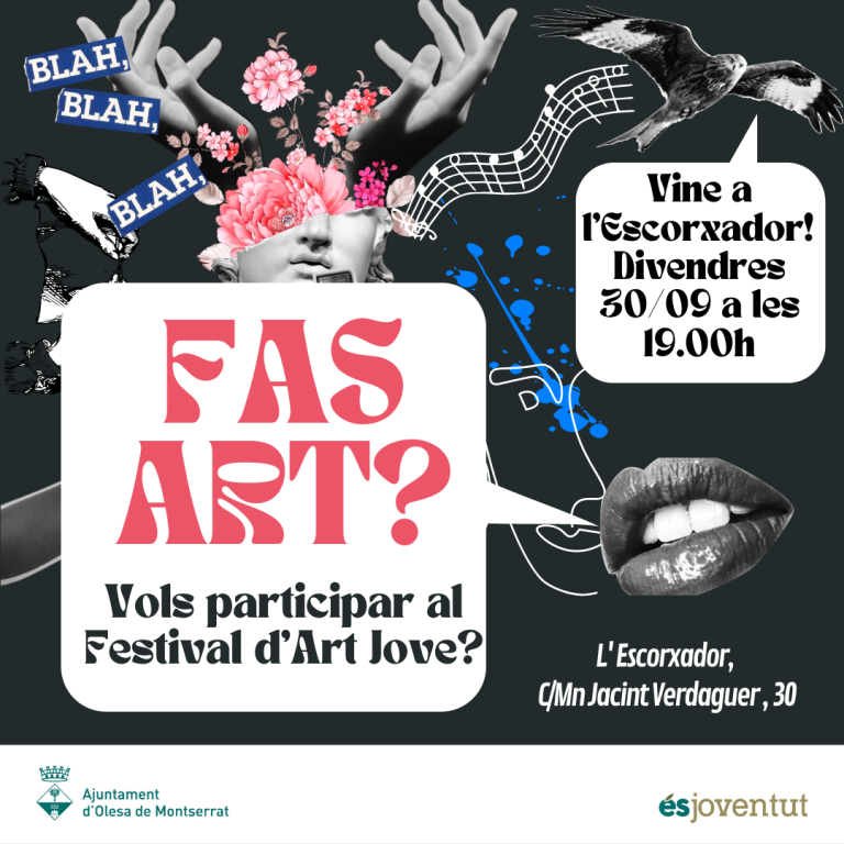 Cartell Fas Art? Festival d'Art Jove