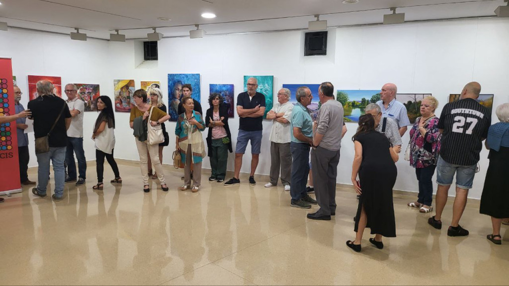 Acte d'inauguració de la 31a- Mostra Pintores d'Olesa