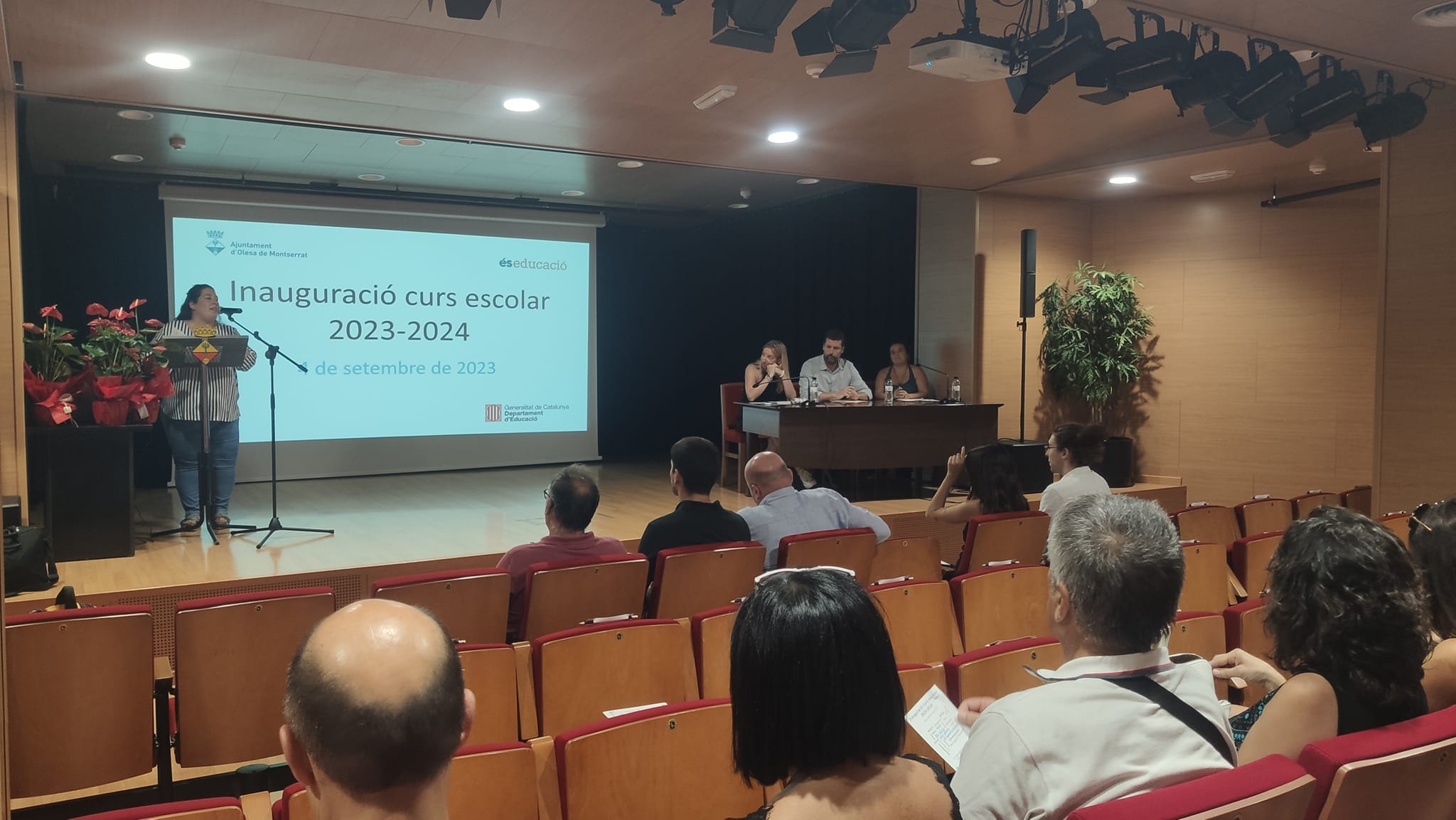 Acte inaugural del curs escolar 2023-2024