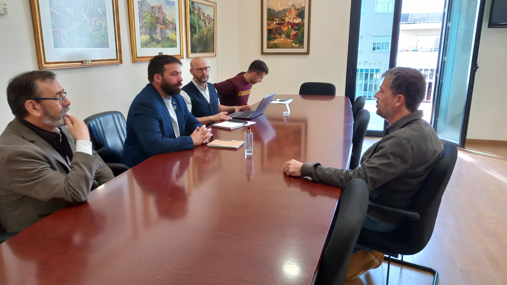 Reunió Alcalde amb responsables de l'Agencia de residus de Catalunya
