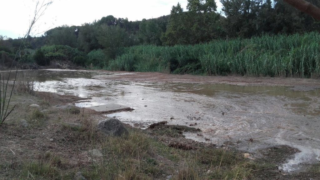 Zona d'abocament de salmorres