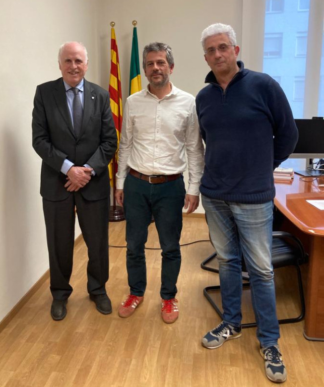 Representants Ajuntament Olesa i Cambra Terrassa