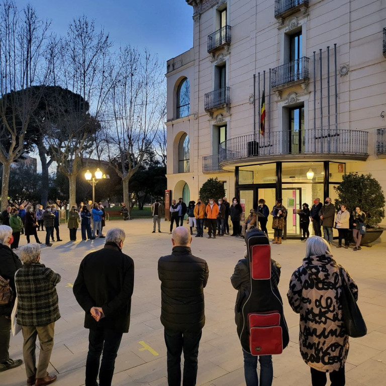 Assistents a la lectura del manifest