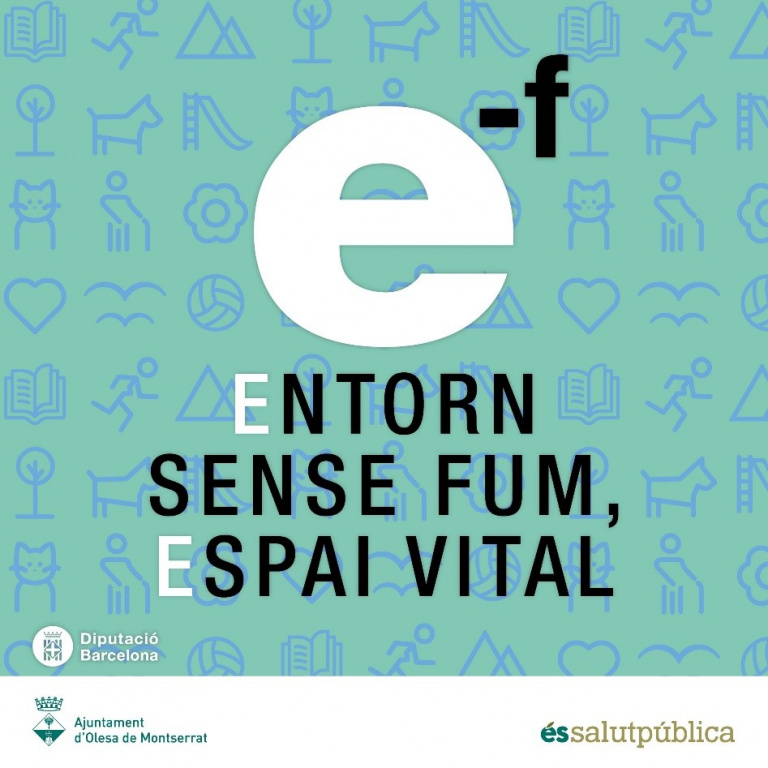 Cartell Entorn sense fum, espai vital