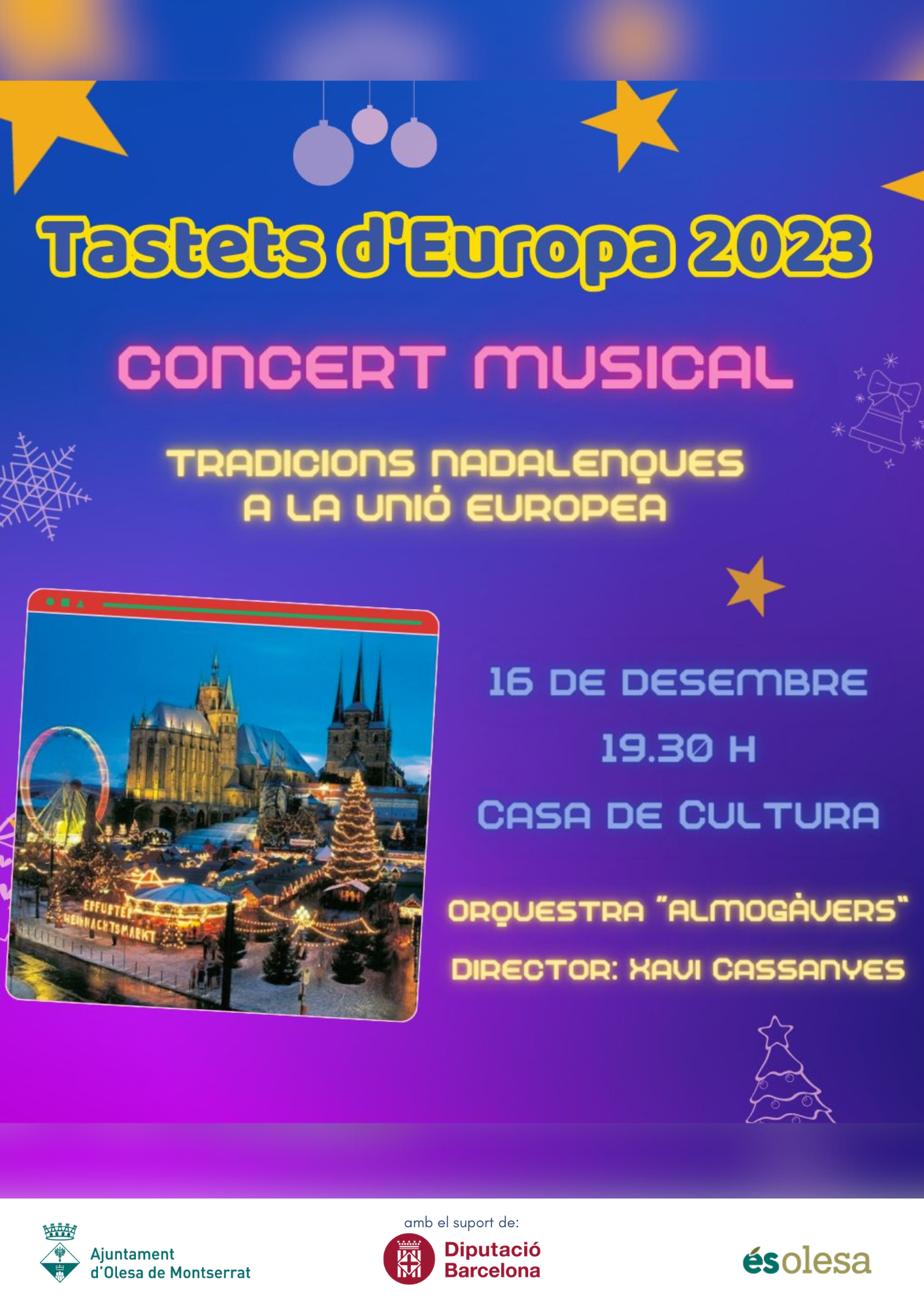 Cartell Tastets d'Europa