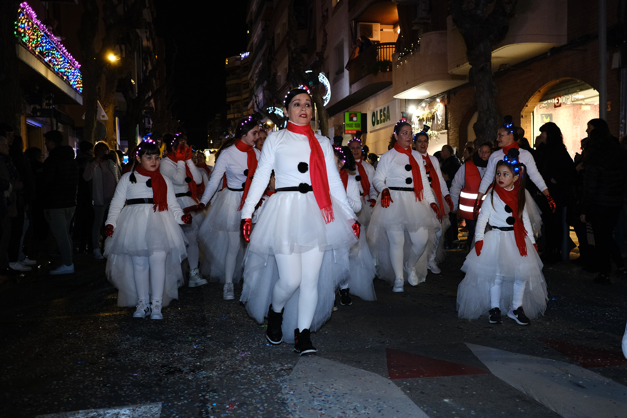 Fotografia de la Cavalcada de Ses Majestats els Reis d'Orient a Olesa el 2024