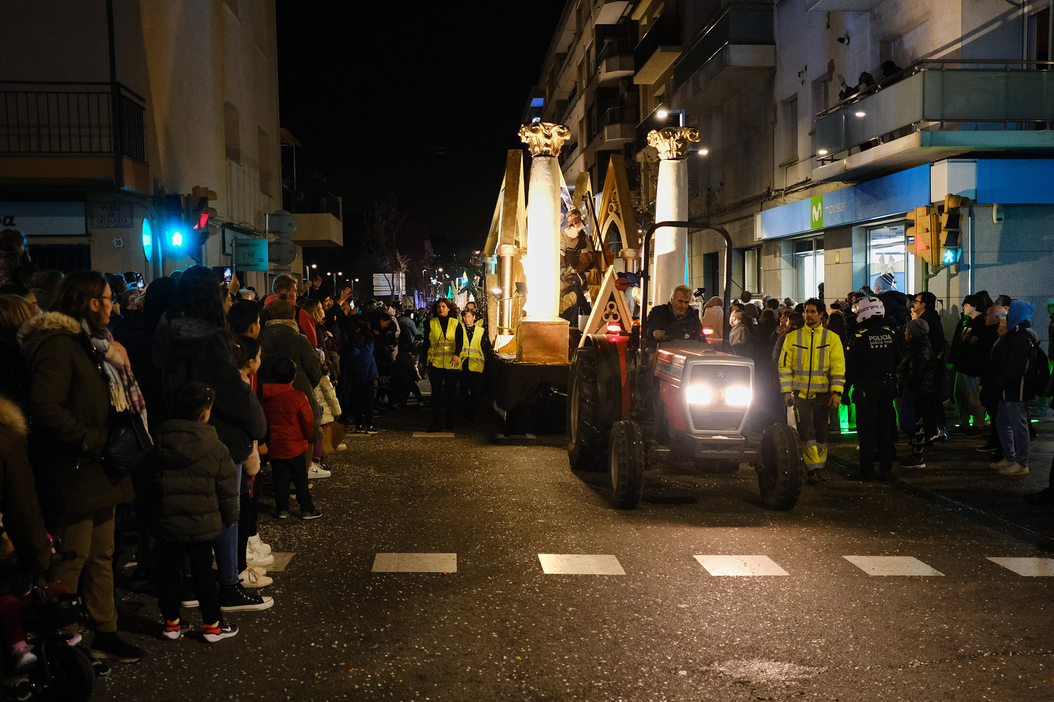 Fotografia de la Cavalcada de Ses Majestats els Reis d'Orient a Olesa el 2024