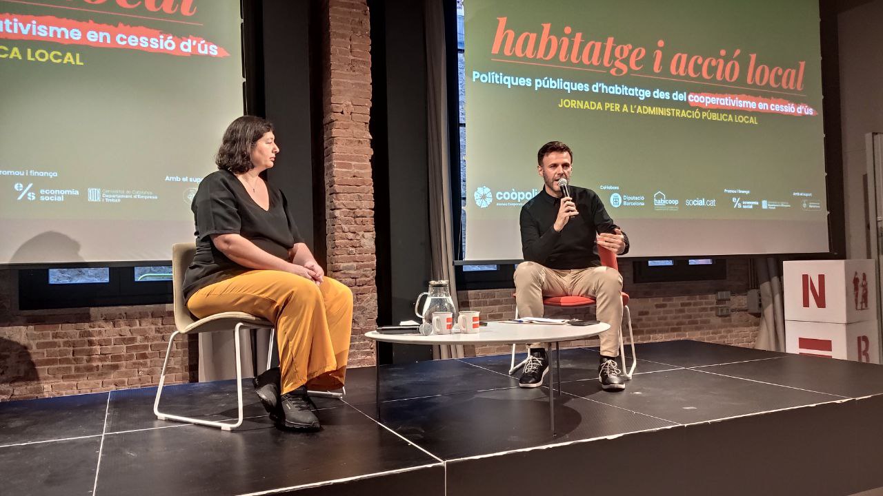 Jornada d'habitatge cooperatiu organitzada per Sostre Cívic.