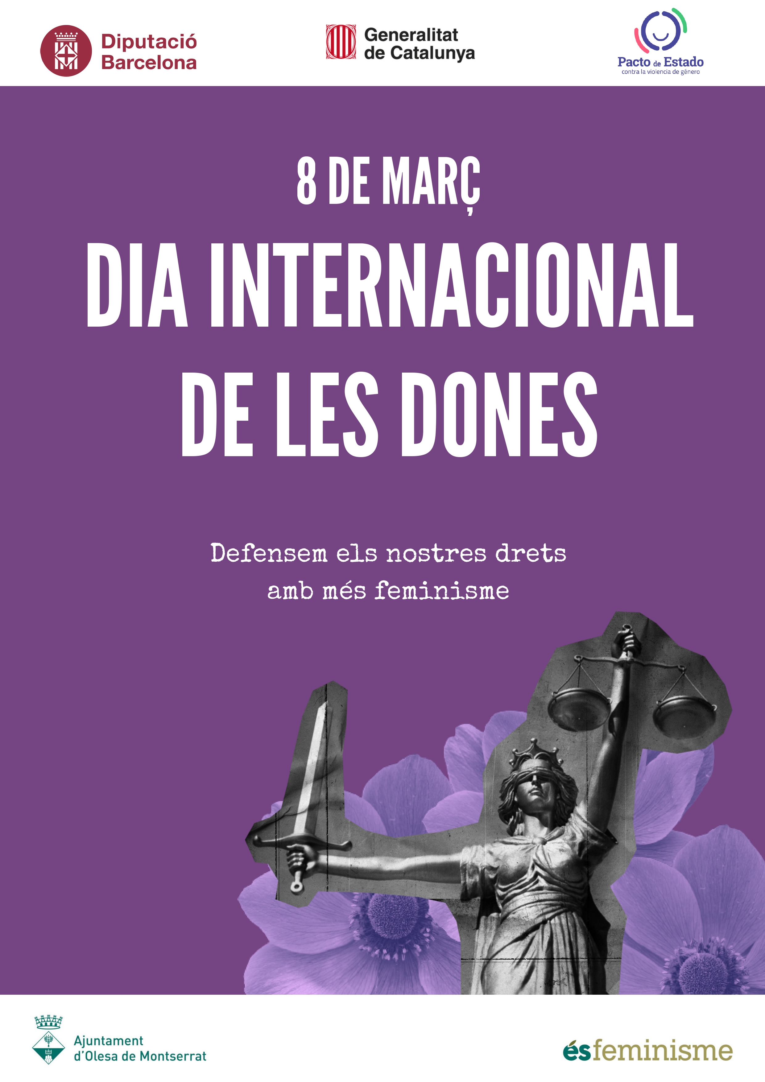 Cartell del Dia Internacional de les Dones 2024