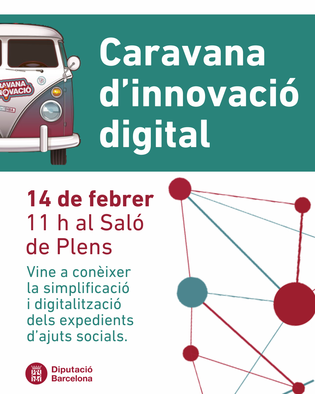 Caravana d'innovació digital a Olesa de Montserrat.
