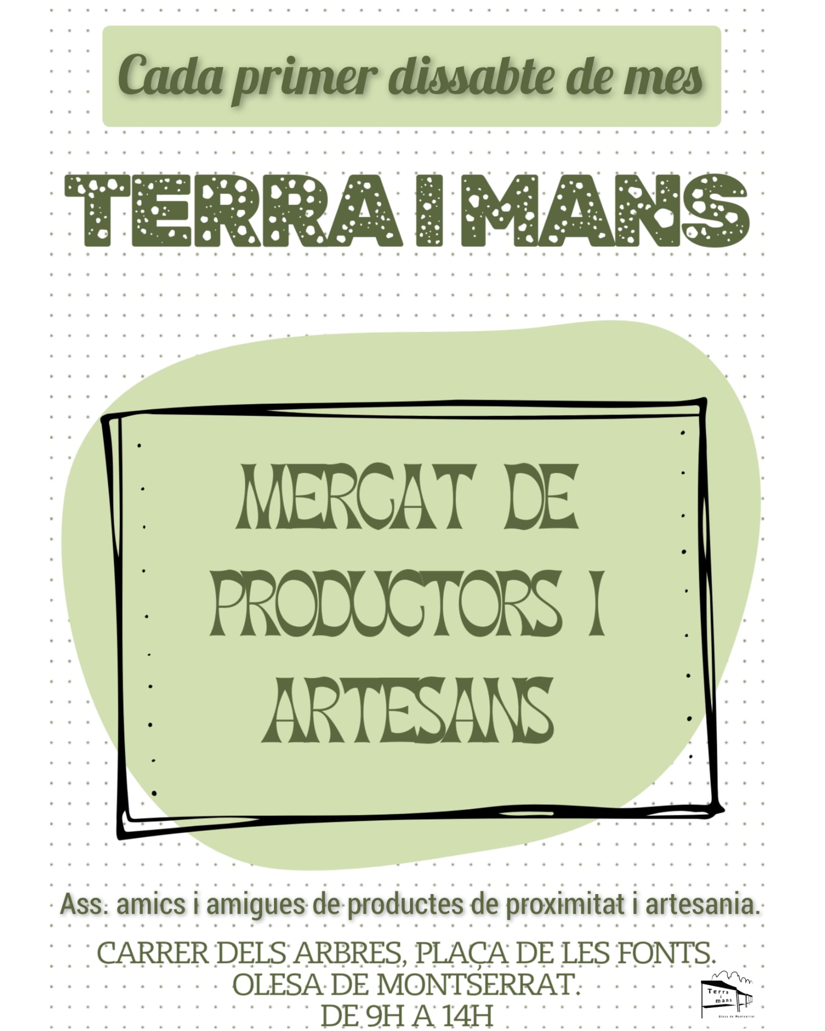 Cartell genèric dels mercats Terra i Mans