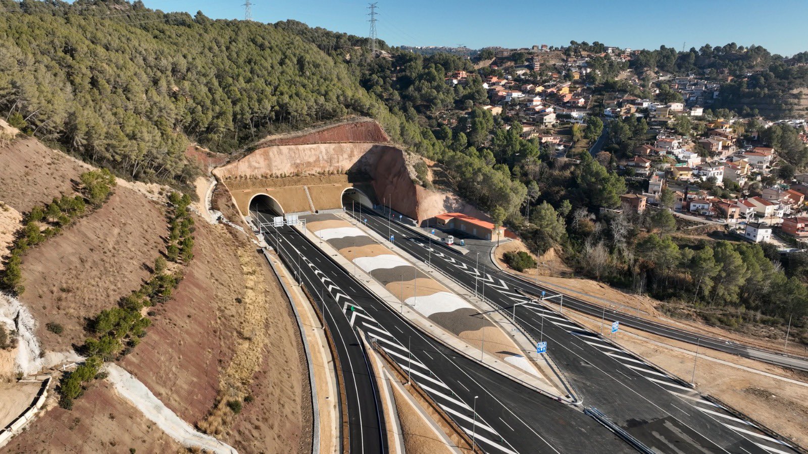 La B-40 tram Olesa-Viladecavalls