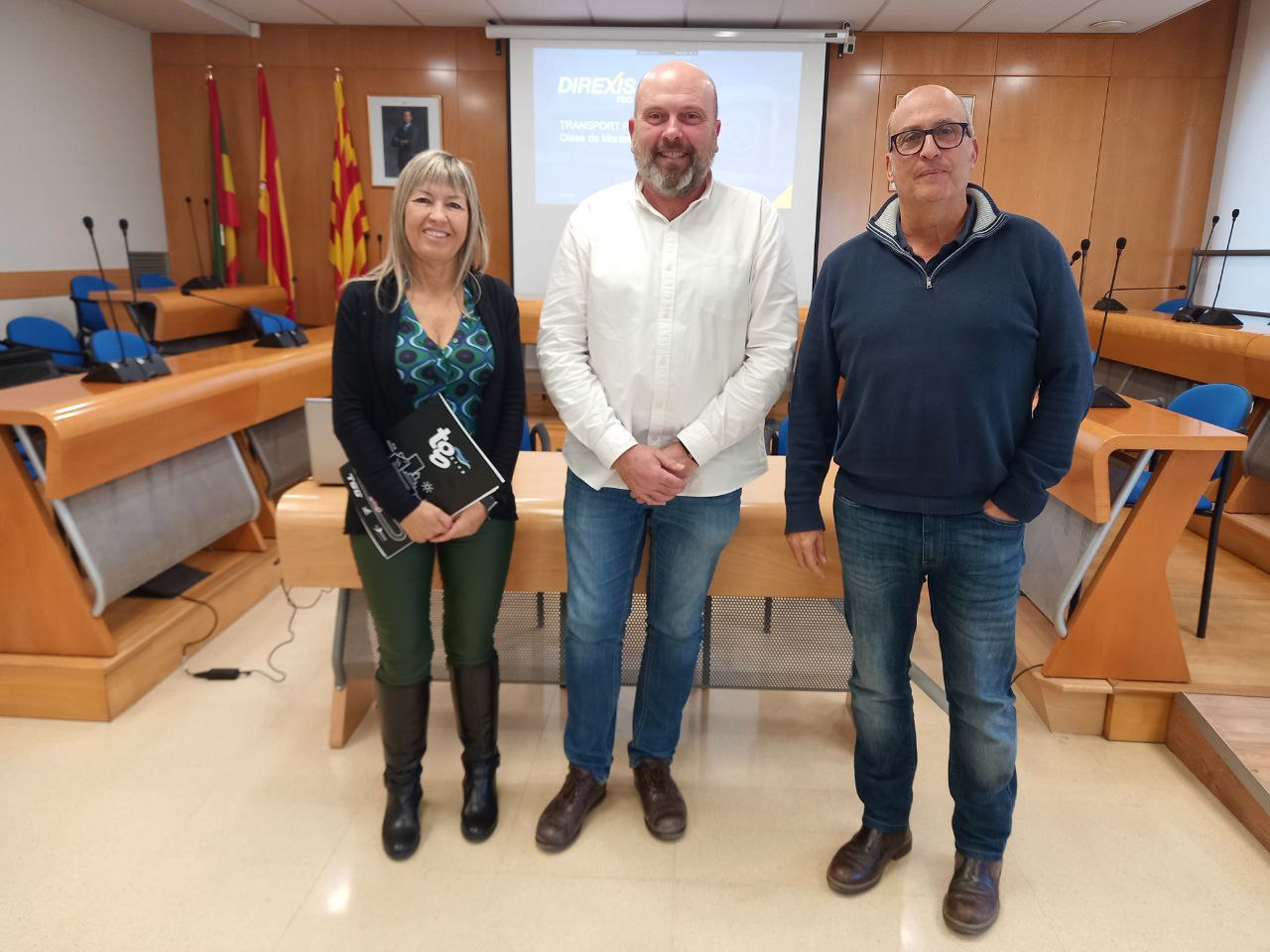 Roda de premsa de balanç del servei de bus urbà al 2023