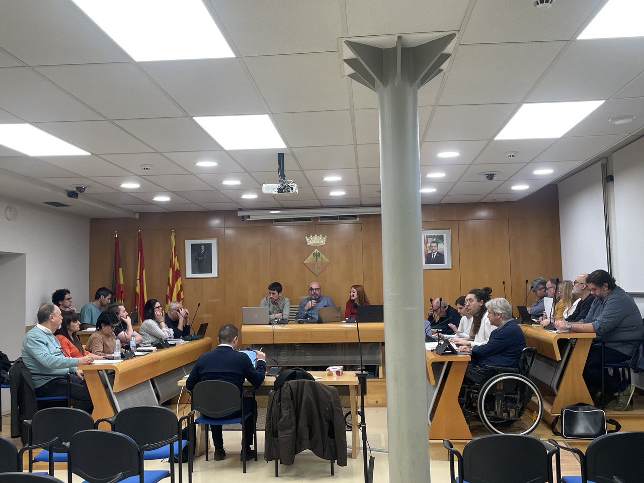 Ple municipal ordinari del mes de febrer 2024