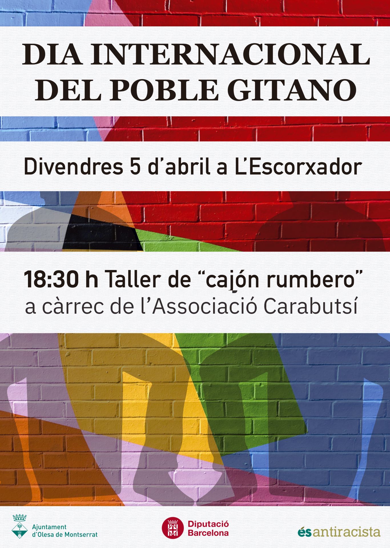 Cartell del Dia Internacional del Poble Gitano 2024