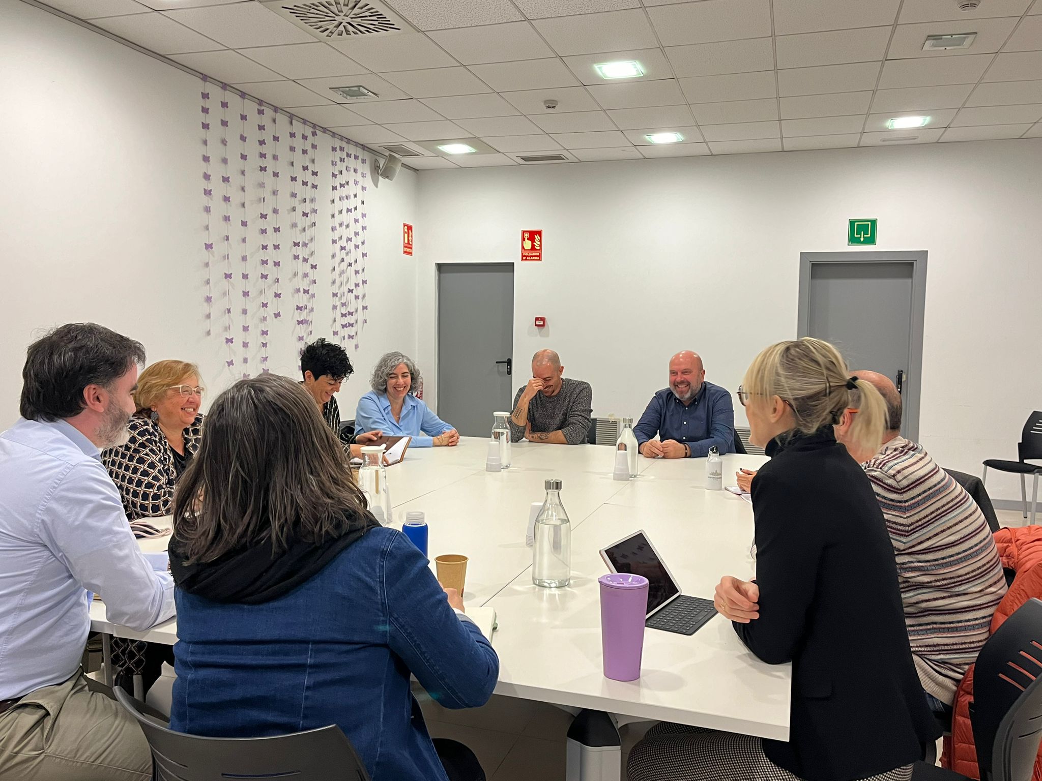Reunió dels alcaldes i regidors/s del Baix Llobregat Nord amb el Consell Comarcal sobre el transport adaptat