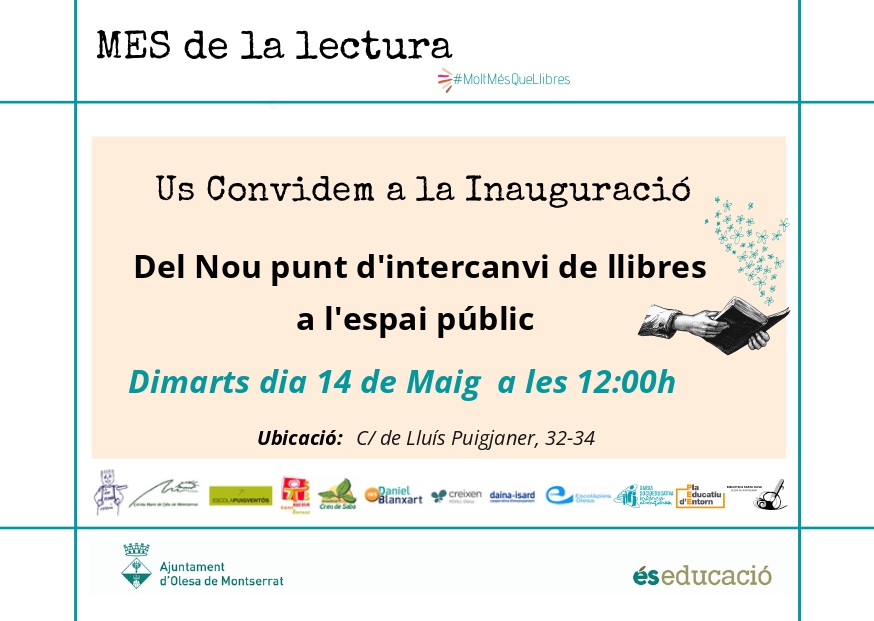 Inauguració Punt d'Intercanvi de Llibres 2024