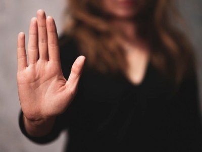 Imatge stop violència masclista