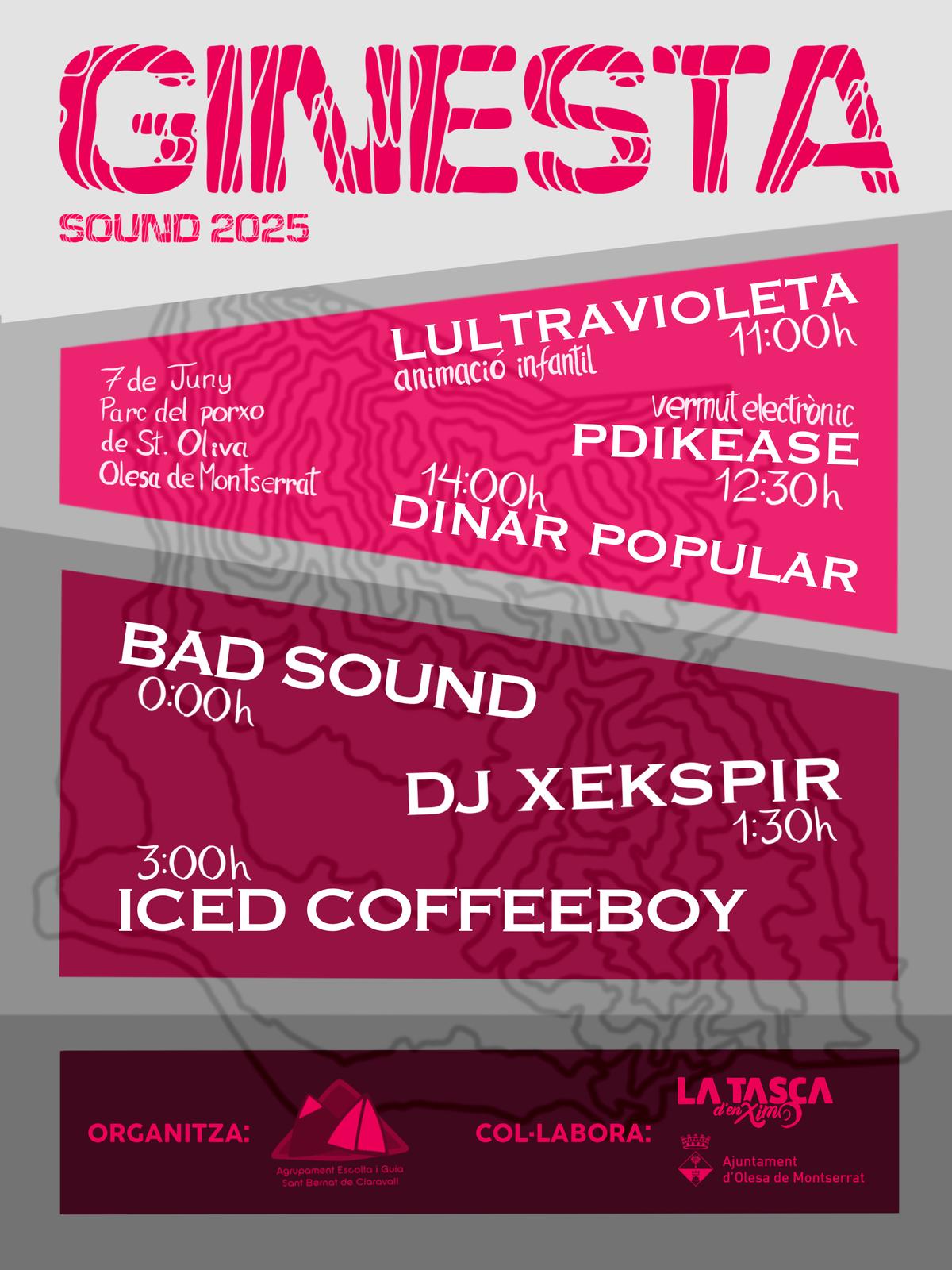 Cartell del Ginesta Sound de 2025