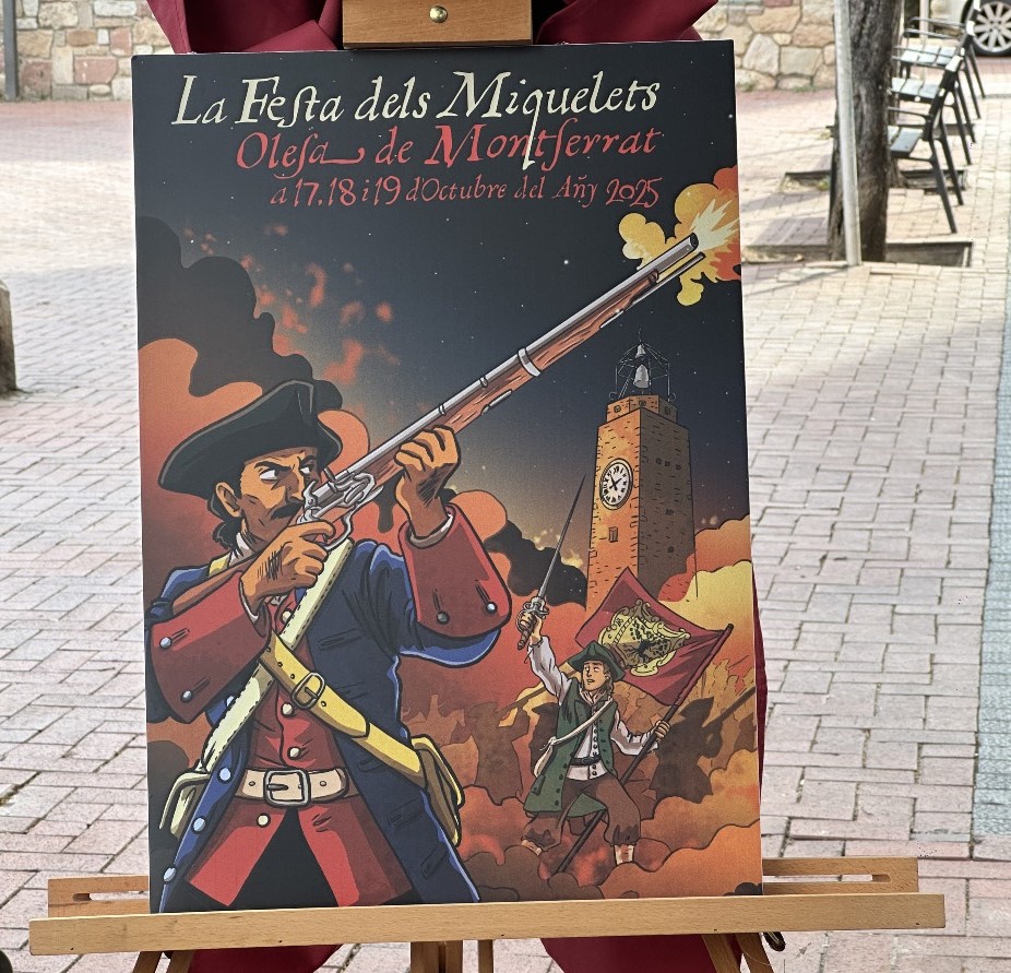 Cartell de la Festa dels Miquelts 2025.