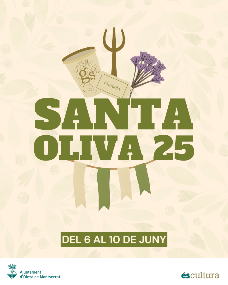Cartell de la Festa de Santa Oliva 2025