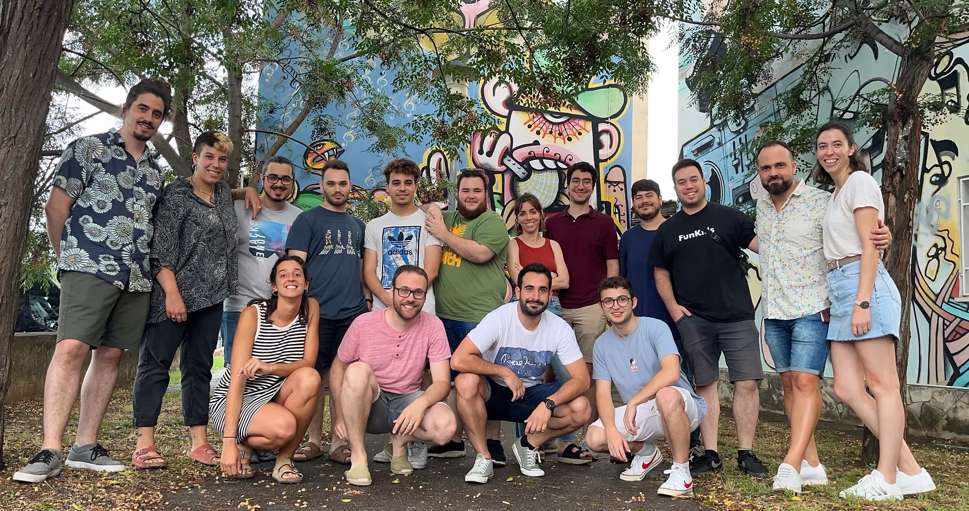 Fotografia del grup Funk&Cobla per Santa Oliva 2025
