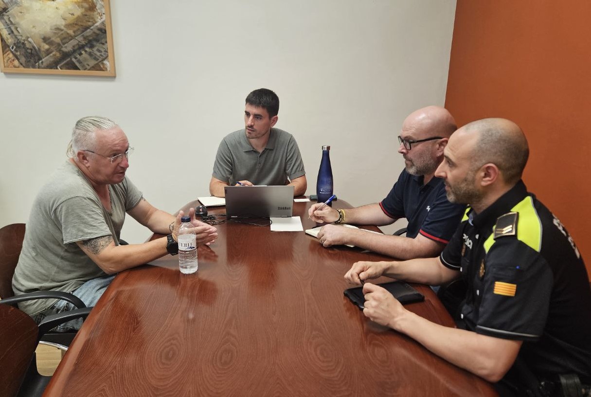 Reunió Ajuntament i AVV La Rambla-Eixample