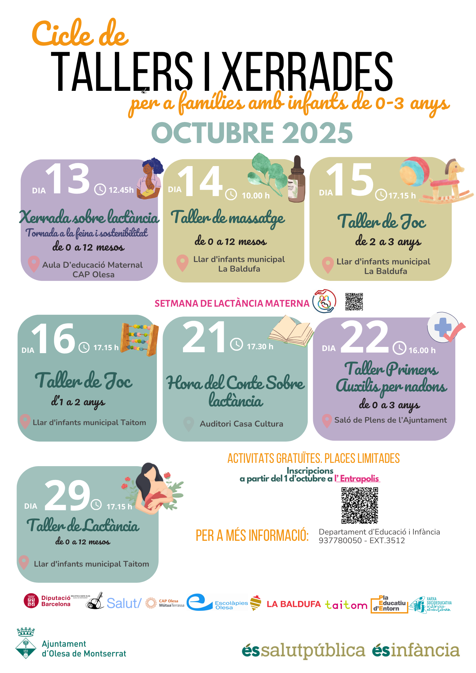 Cartel_xerradespetitainfància_091025