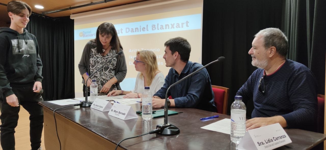 Signatura de convenis del Projecte TEU 2025-26