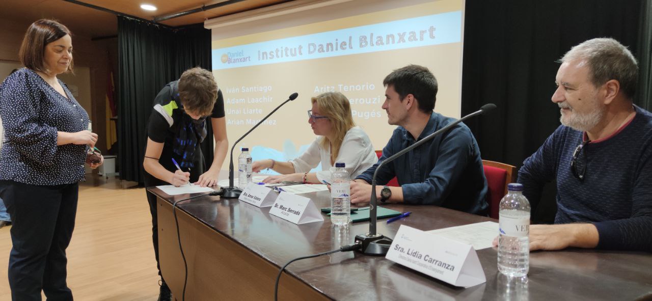 Signatura de convenis del Projecte TEU 2025-26