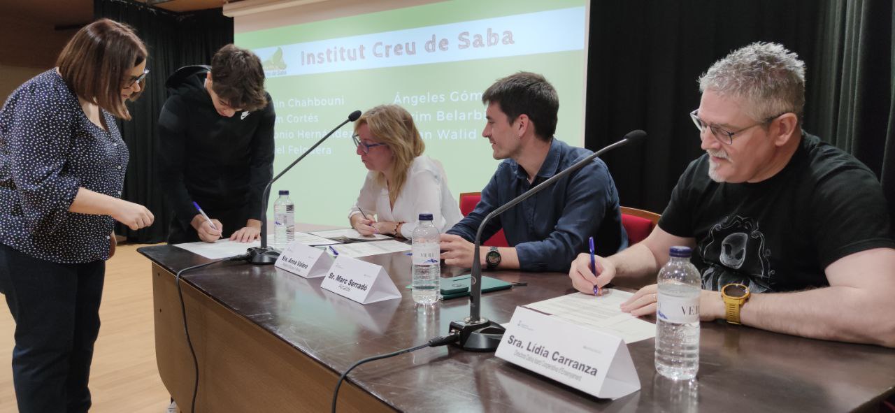 Signatura de convenis del Projecte TEU 2025-26