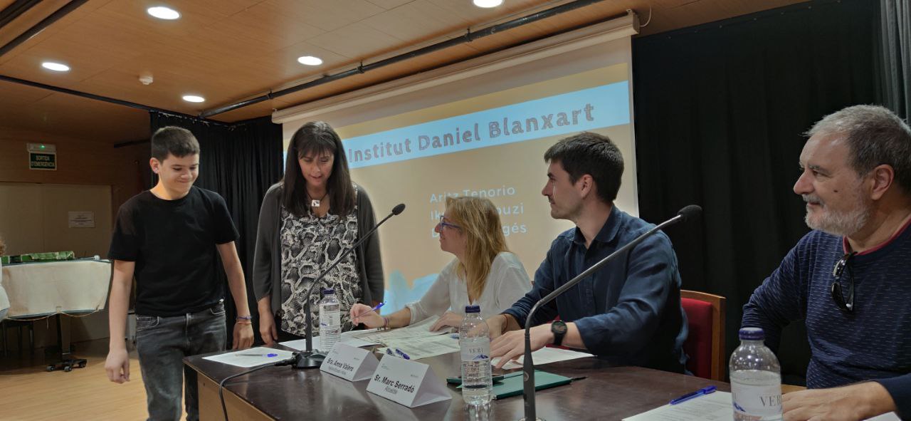 Signatura de convenis del Projecte TEU 2025-26