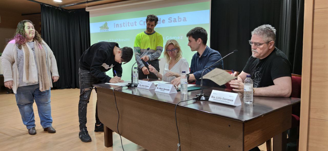 Signatura de convenis del Projecte TEU 2025-26