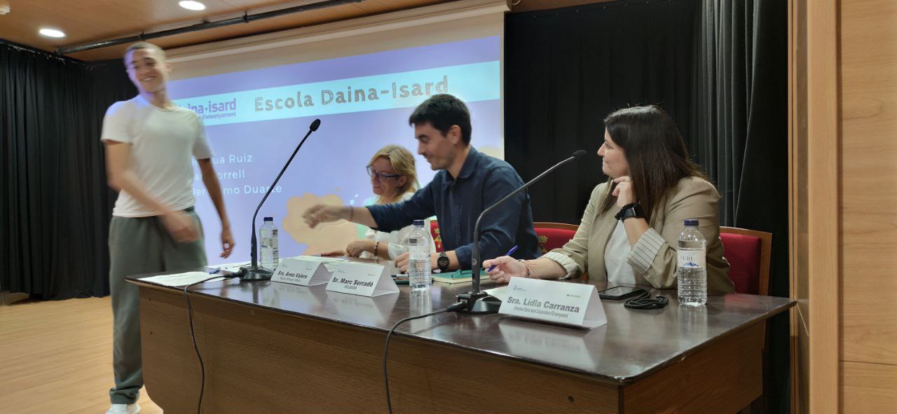 Signatura de convenis del Projecte TEU 2025-26