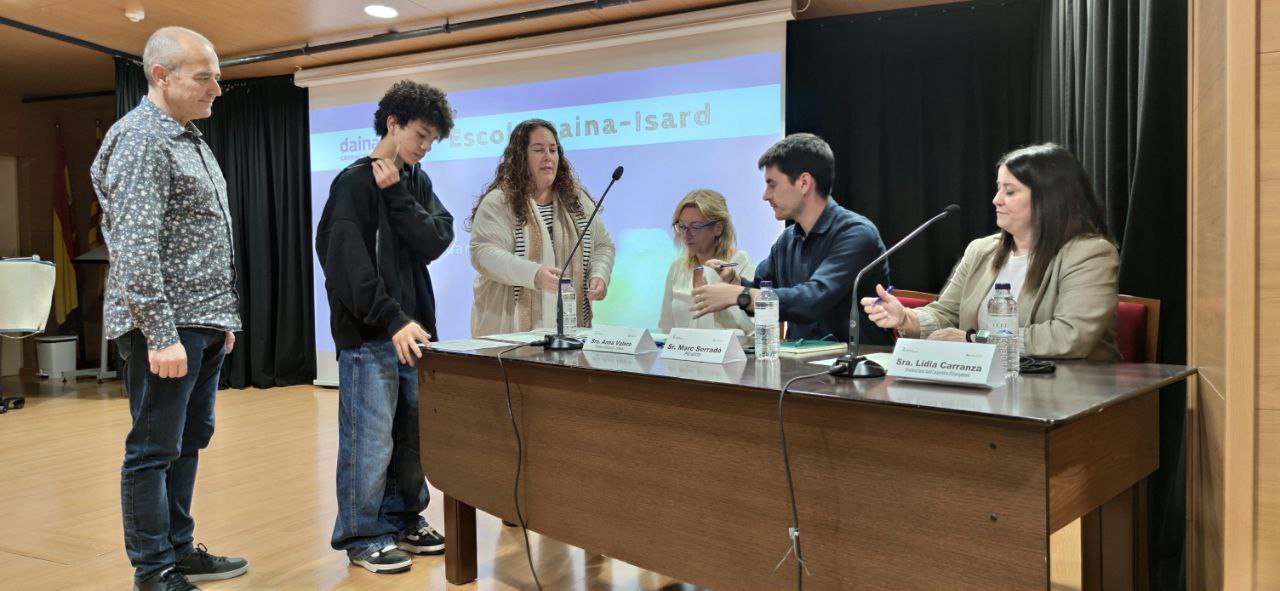 Signatura de convenis del Projecte TEU 2025-26