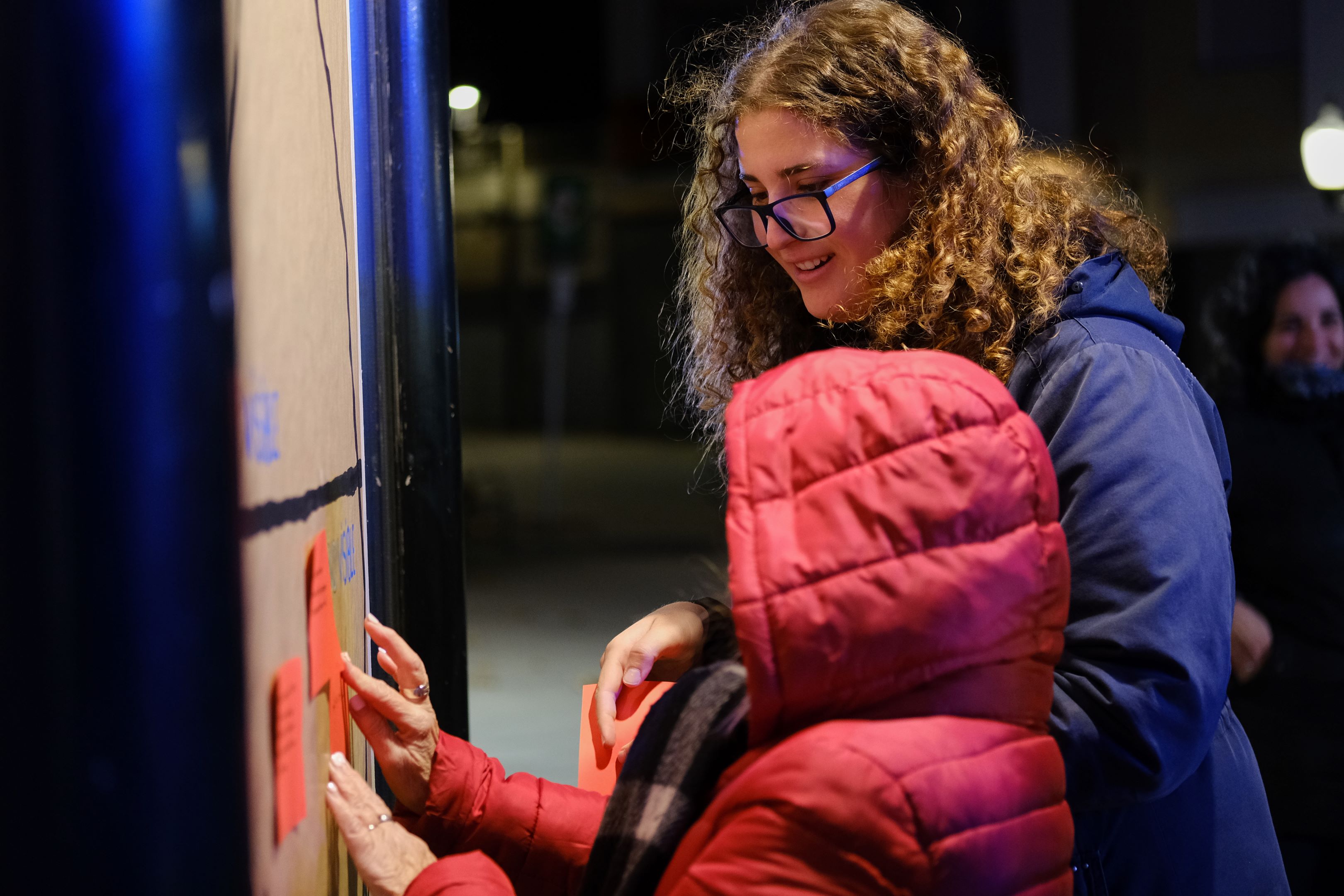 Commemoració del 25N a Olesa de Montserrat 2025.  