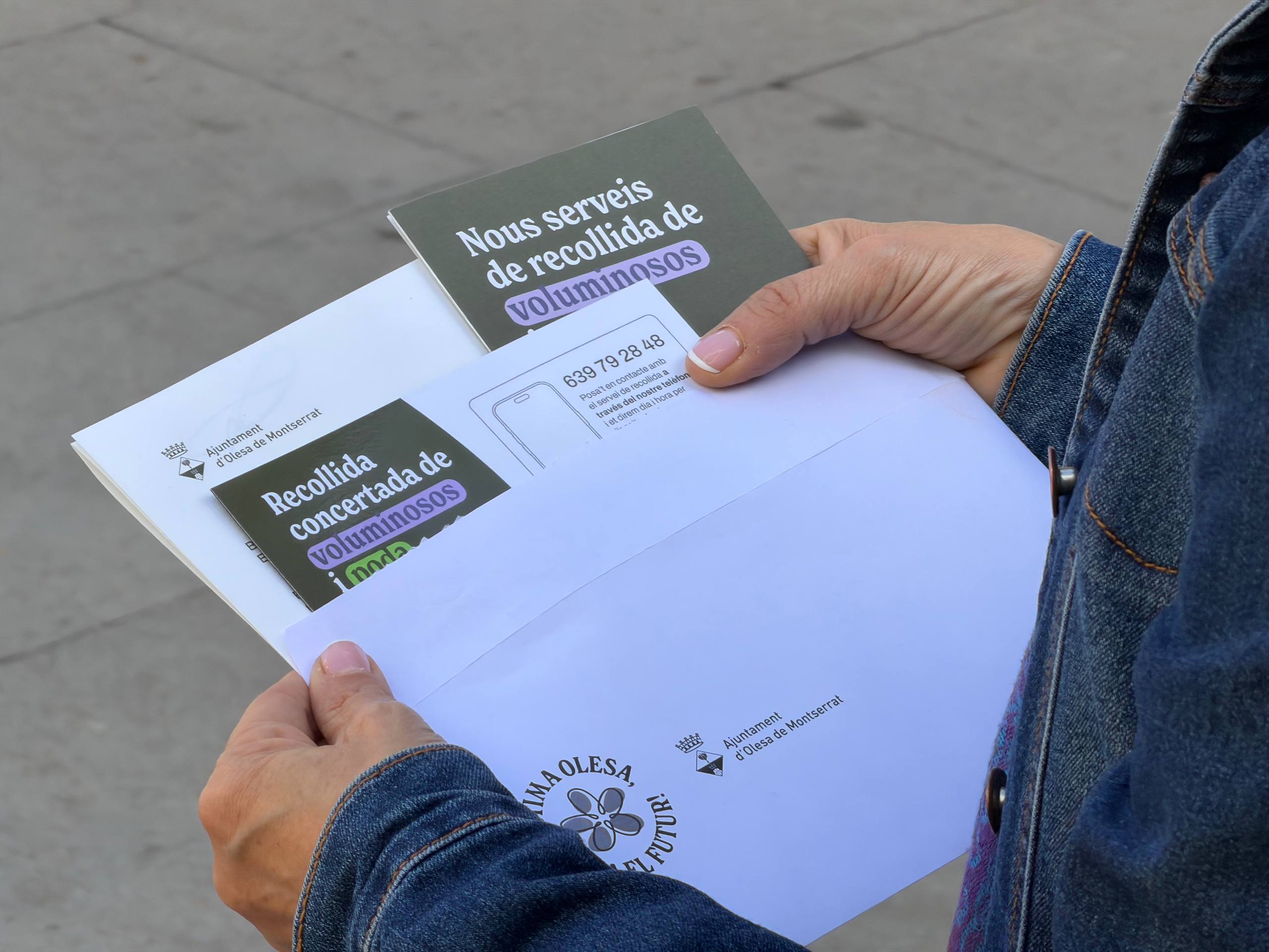 Fulletó informatiu del nou servei de recollida de voluminosos i poda a demanda