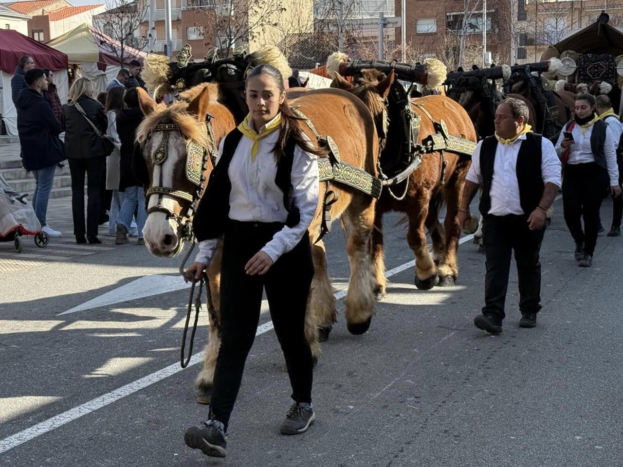 Tres Tombs. Festa de Sant Antoni Abat.