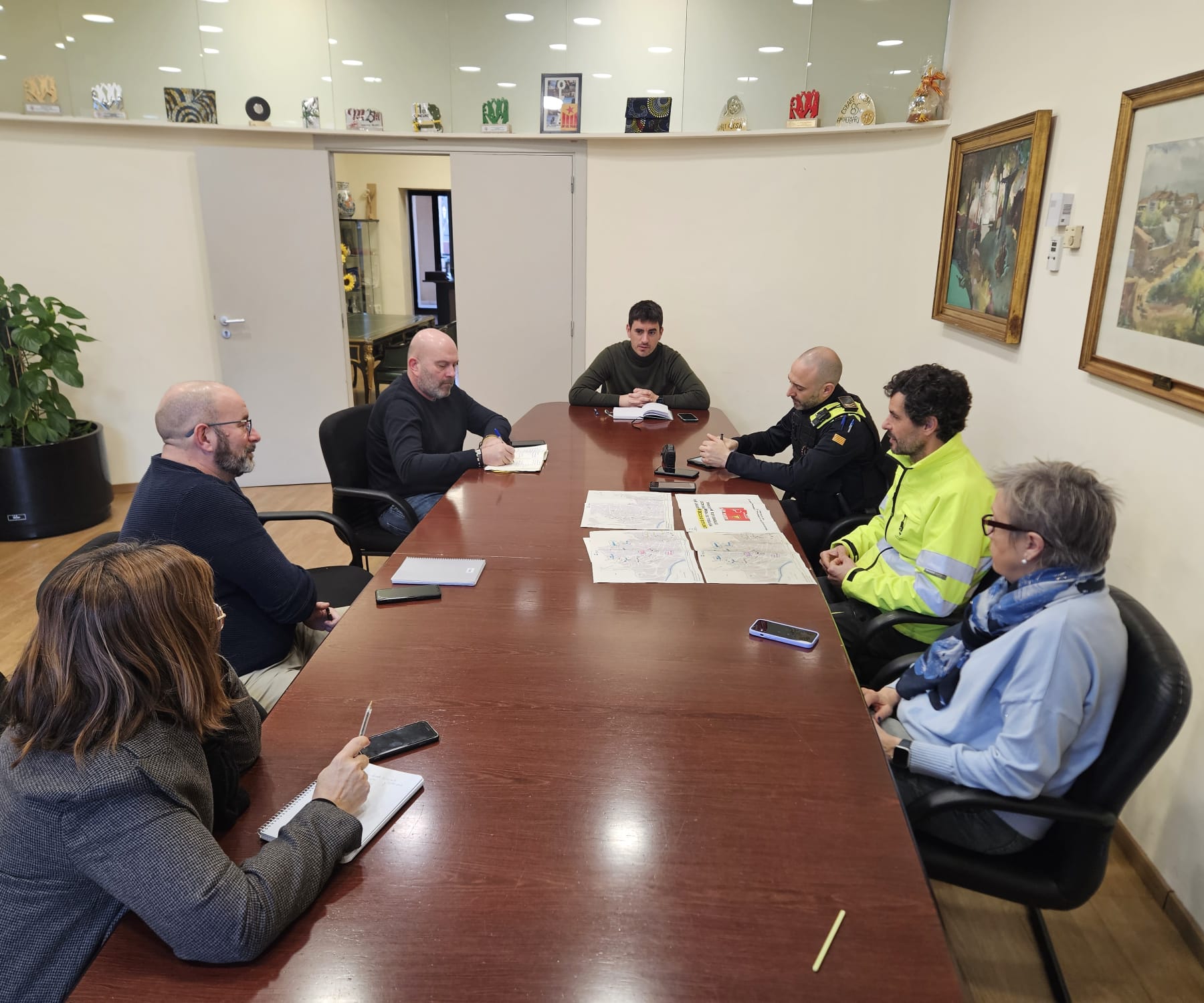 Afectacions pel temporal de vent