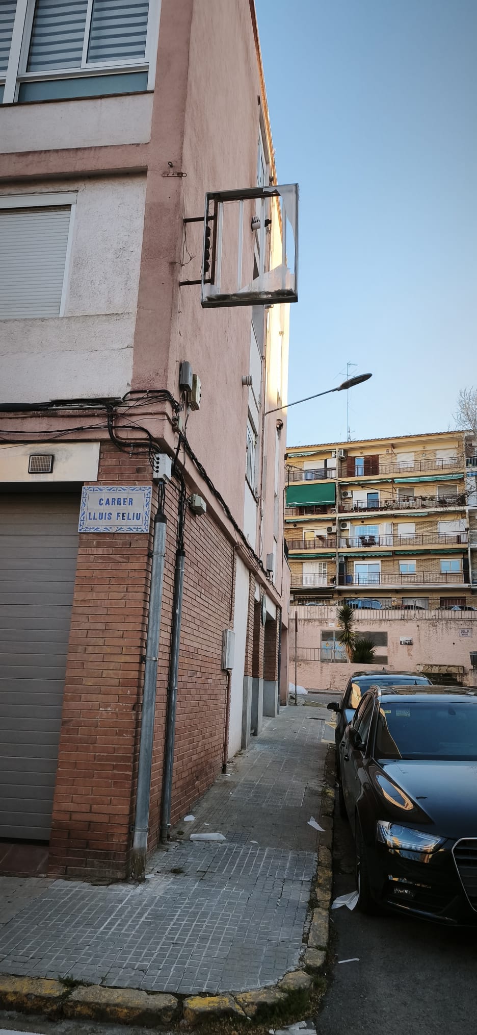 Afectacions pel temporal de vent