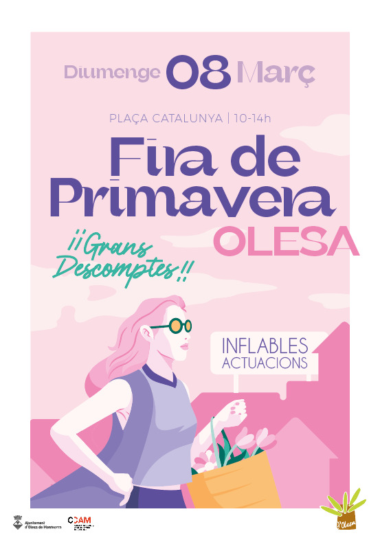 Cartell Fira de la Primavera 2026.